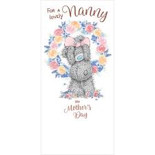 Lovely Nanny Me to You Bear Mother's Day Card Image Preview